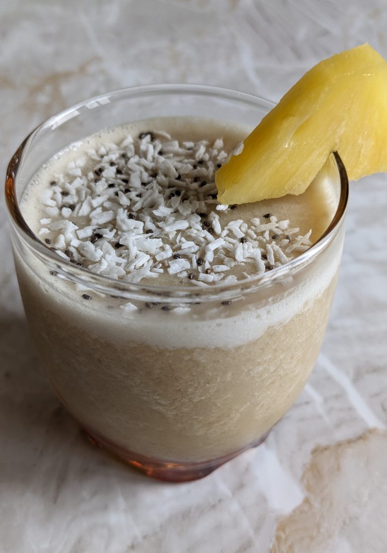 Pina Colada Amla Powder Shake – Amla Powder Recipes – Vegan Recipes UK