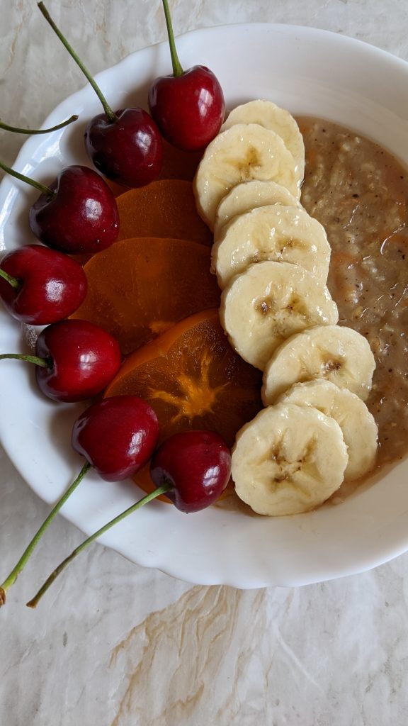 carrot-cake-ginger-cinnamon-breakfast-oatmeal-ginger-recipes-vegan-breakfast-recipes