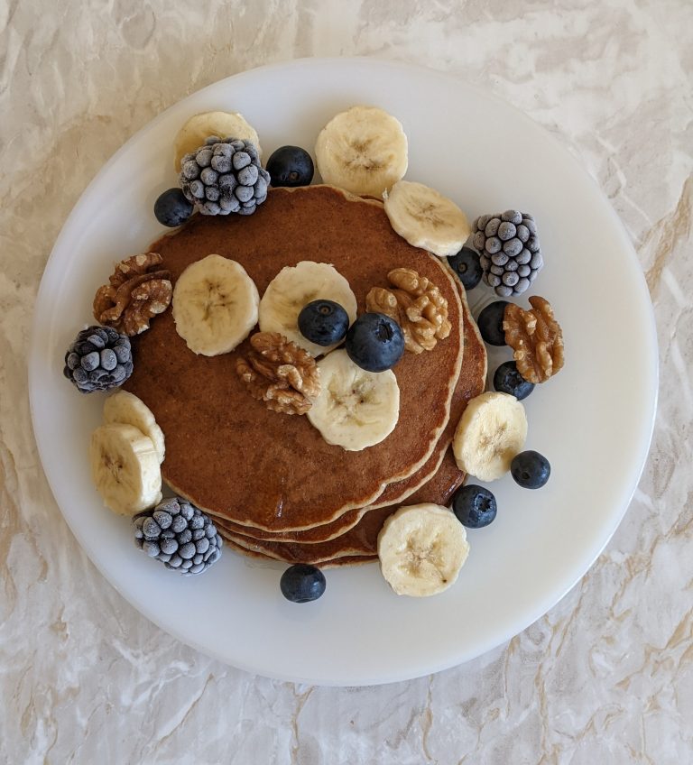 Ultra Soft Eggless Cardamom Infused Banana Oat Pancakes – Oat Recipes – Quick and Easy Breakfast Recipes