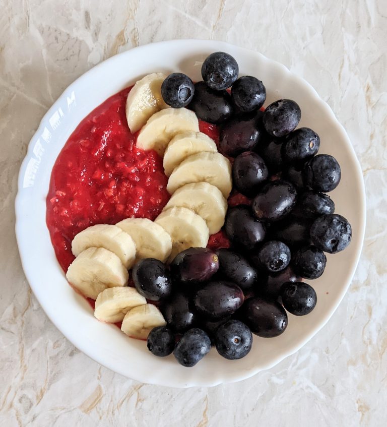 Purple Anti-Aging Ginger Spiced Beetroot Breakfast Porridge