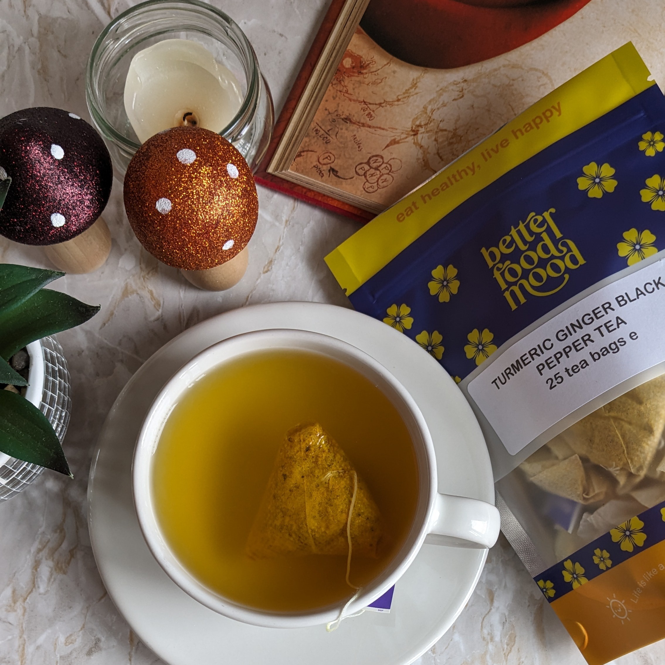 turmeric ginger black pepper tea bags