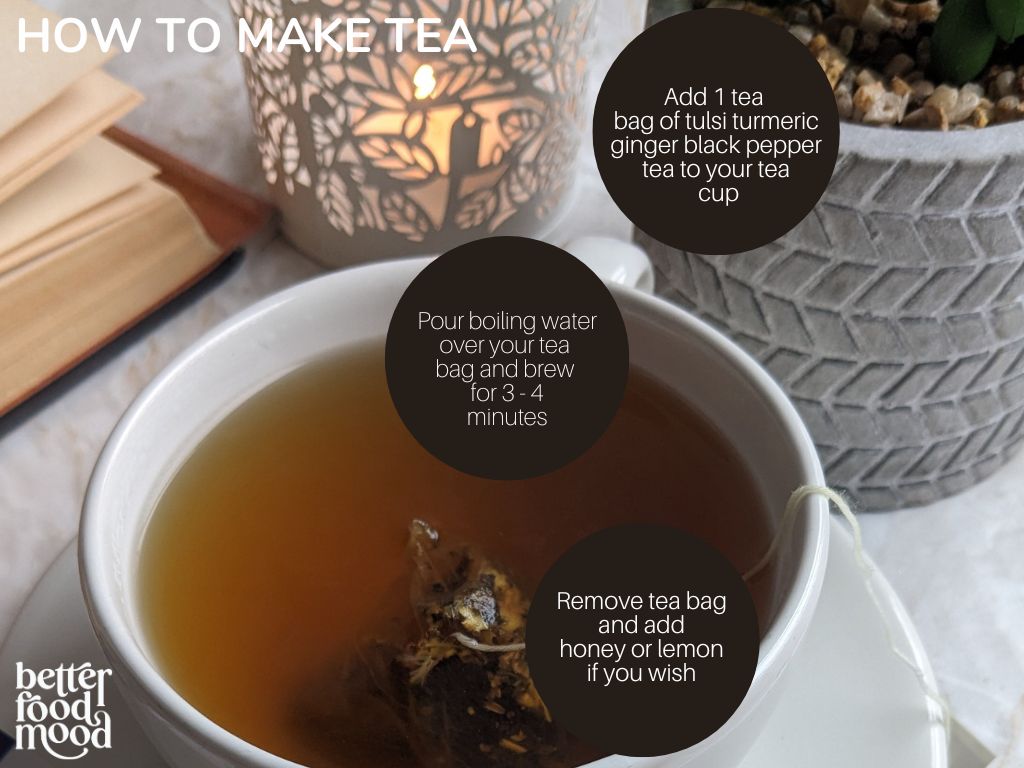 how to make tulsi tea