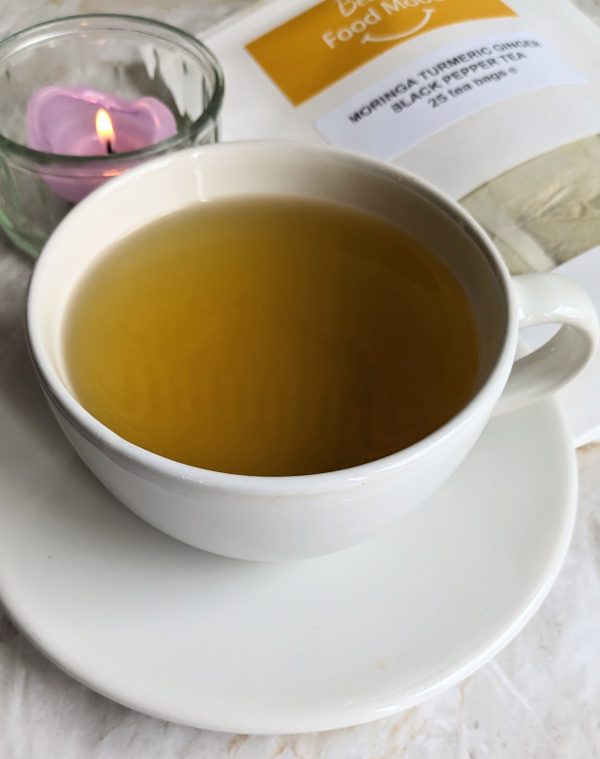 ALL THE GOODNESS - Moringa Turmeric Ginger Black Pepper Tea Bags (25 tea bags) - Image 2