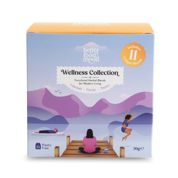 Wellness Herbal Tea Collection - 15 Plastic Free Tea Bags