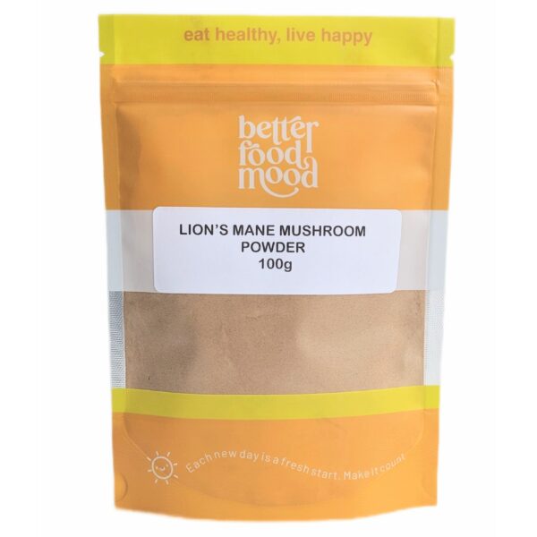 lion's mane powder - lion's mane mushroom powder for focus