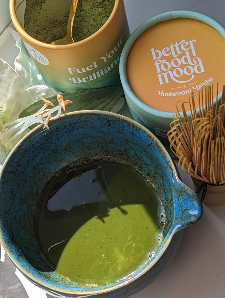 Iced matcha latte recipe