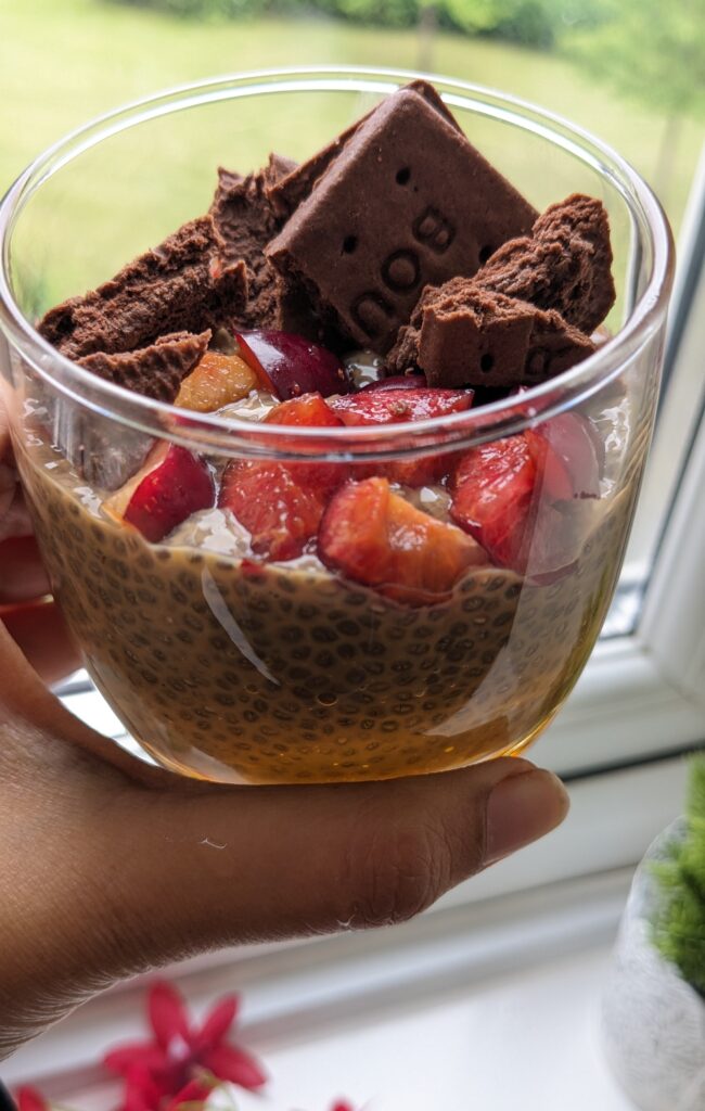protein packing healthy snack ideas chia pudding