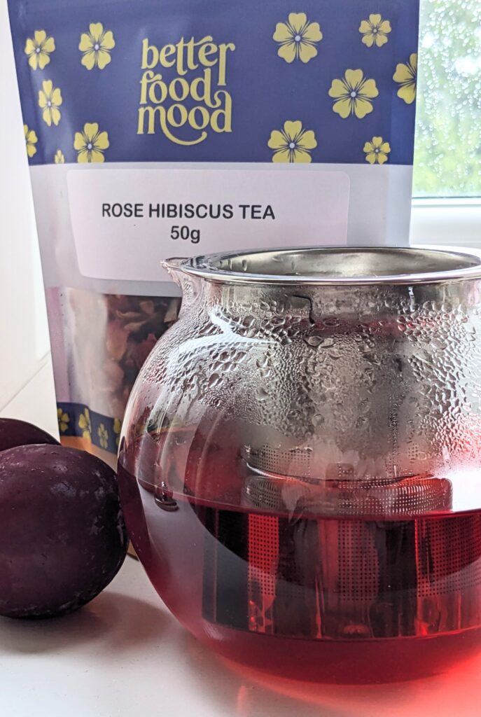 rose hibiscus tea