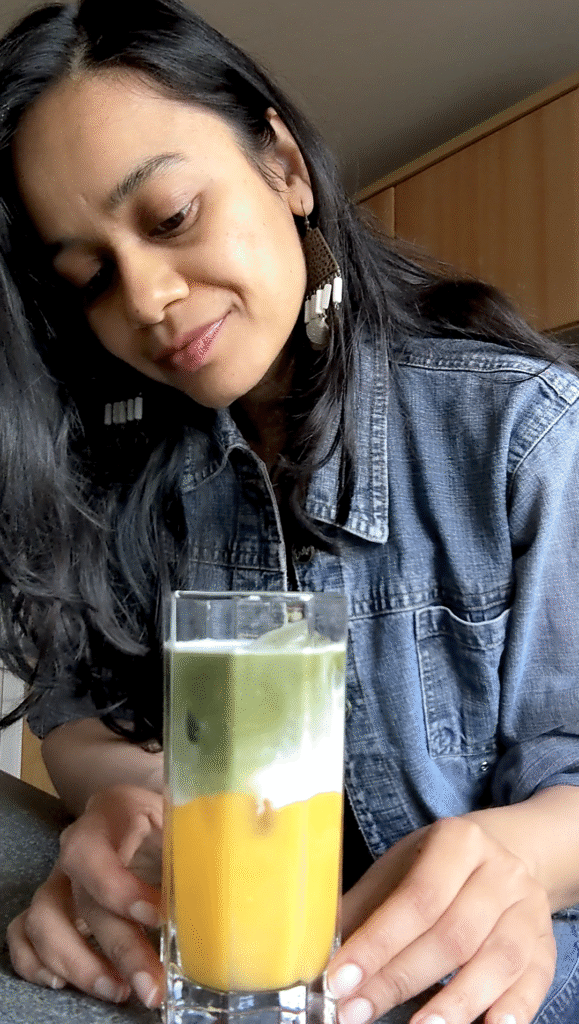 lion's mane matcha latte